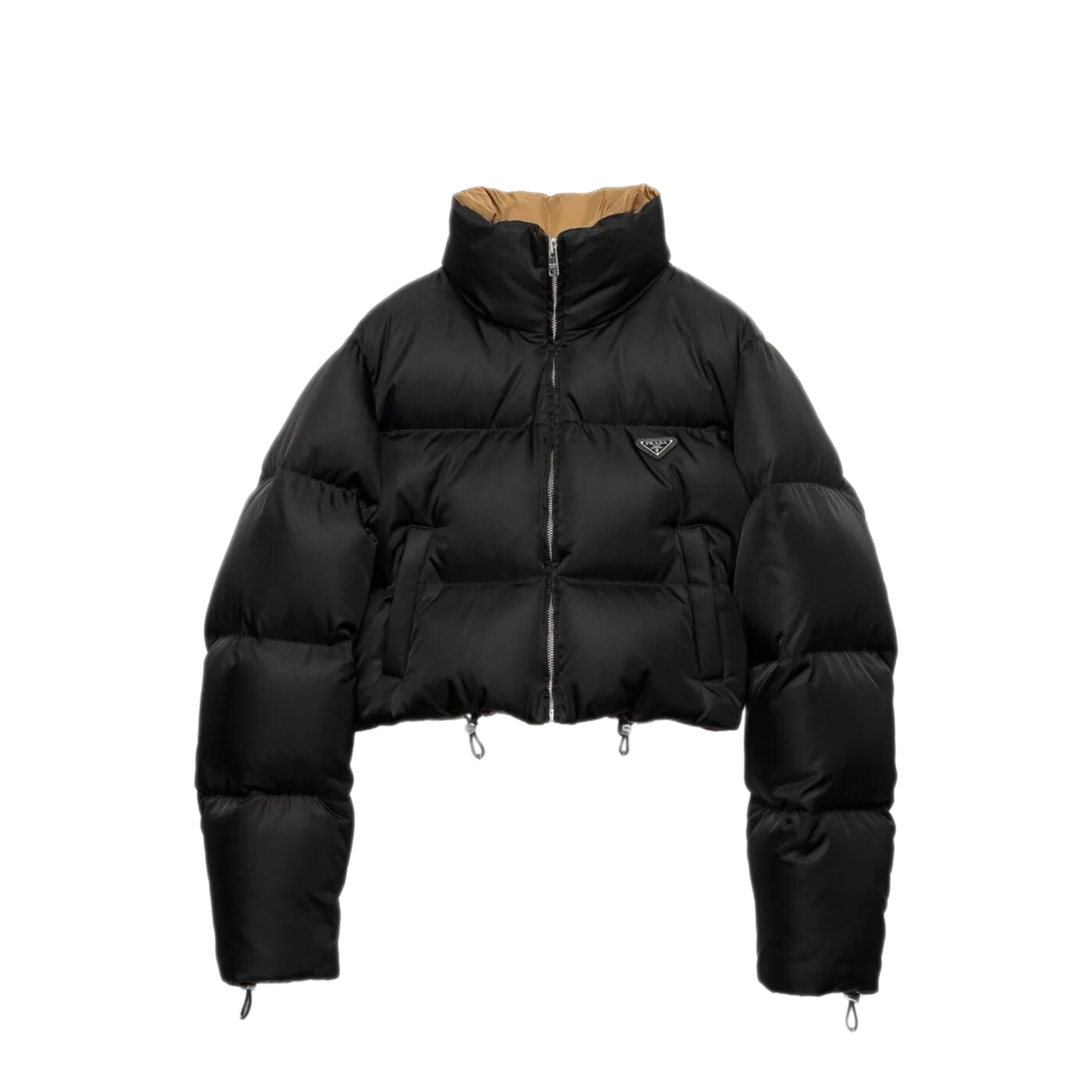 MAYFEYR - Prada - Cropped Fit Stand-Up Collar Down Jacket - 29D056SOOO1WQ8F0002