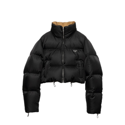 MAYFEYR - Prada - Cropped Fit Stand-Up Collar Down Jacket - 29D056SOOO1WQ8F0002