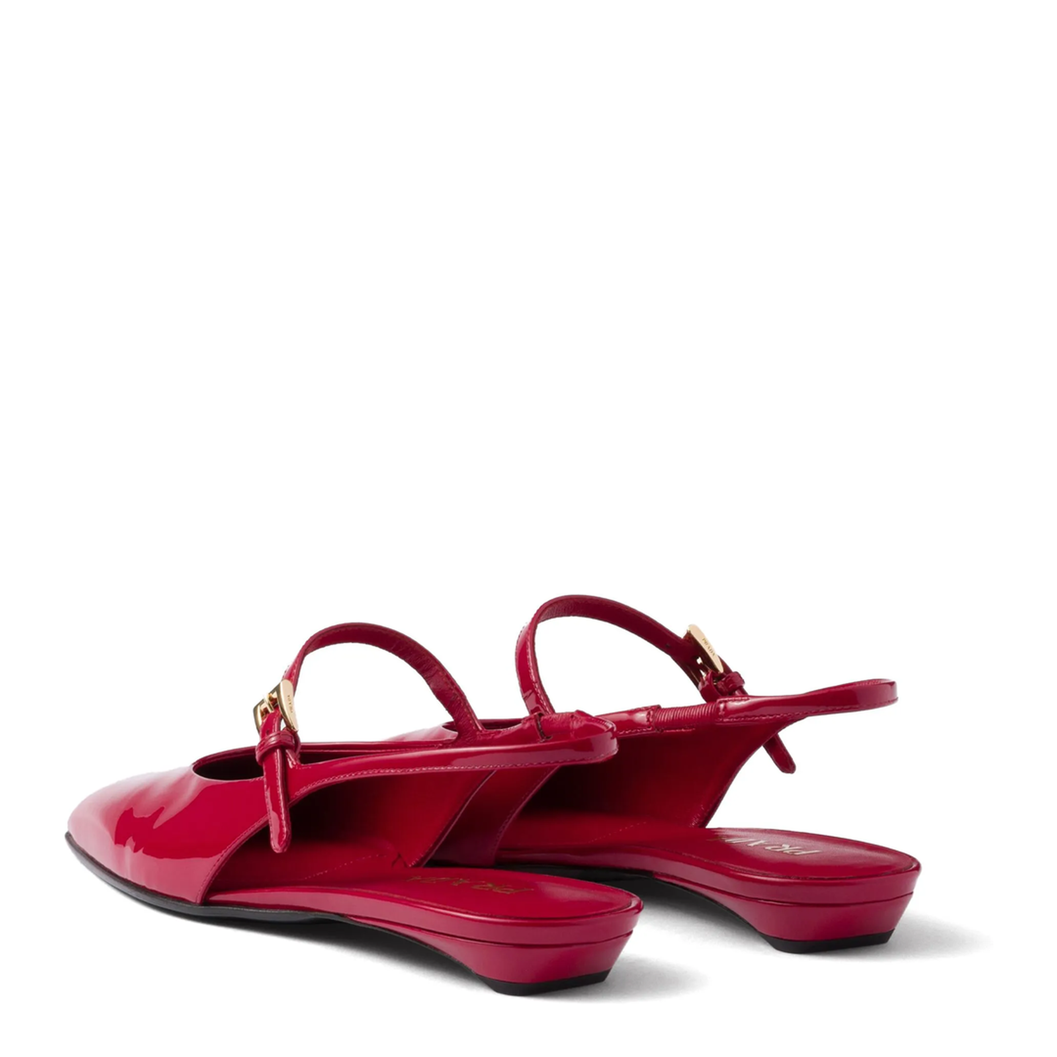 MAYFEYR - Prada - Leather Slingback Ballerina Shoes - 1F828NF015069F0E06
