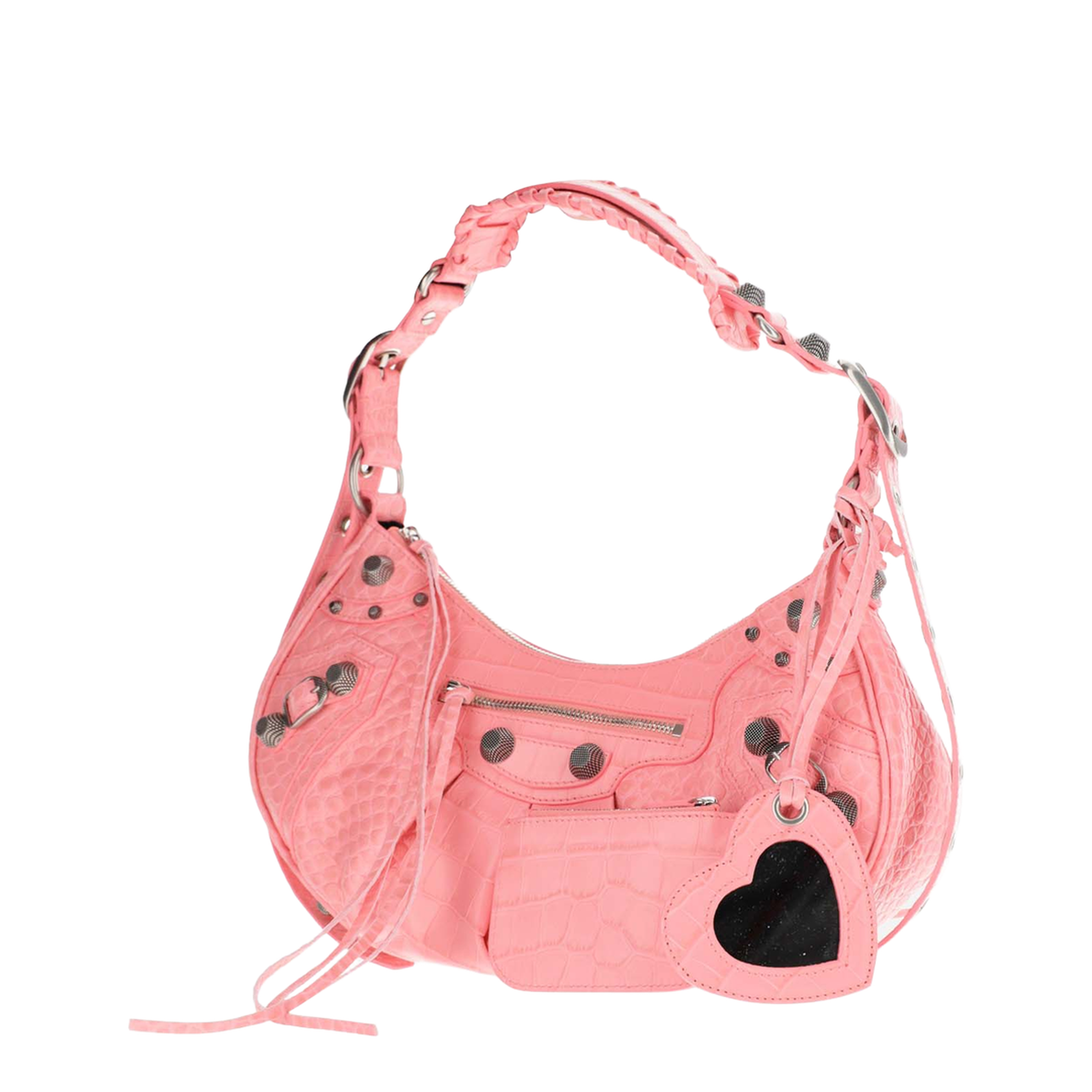 Le Cagole Small Shoulder Bag in Pink