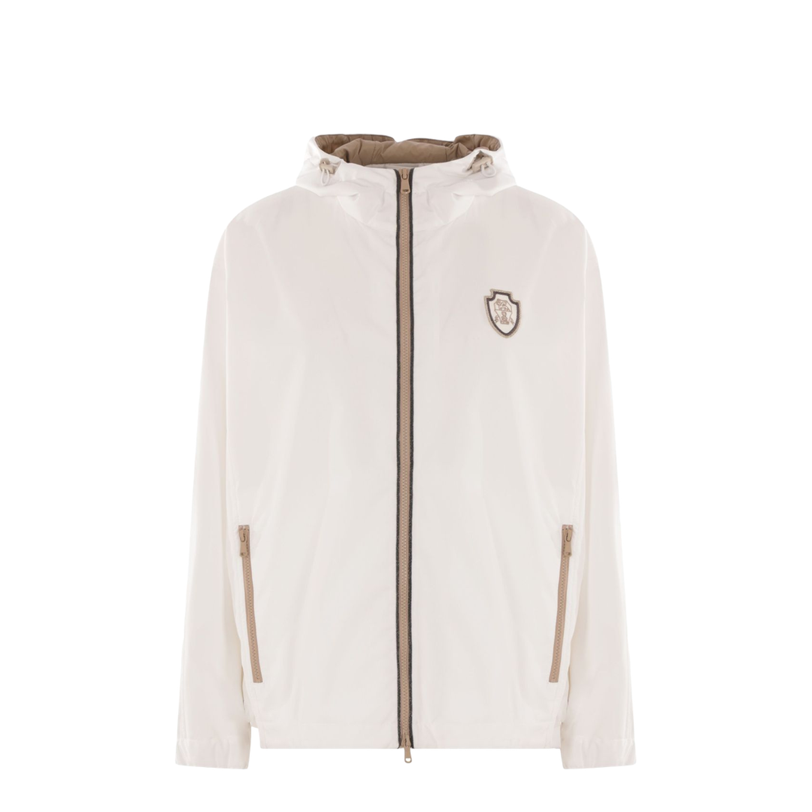 Hooded Jacket White