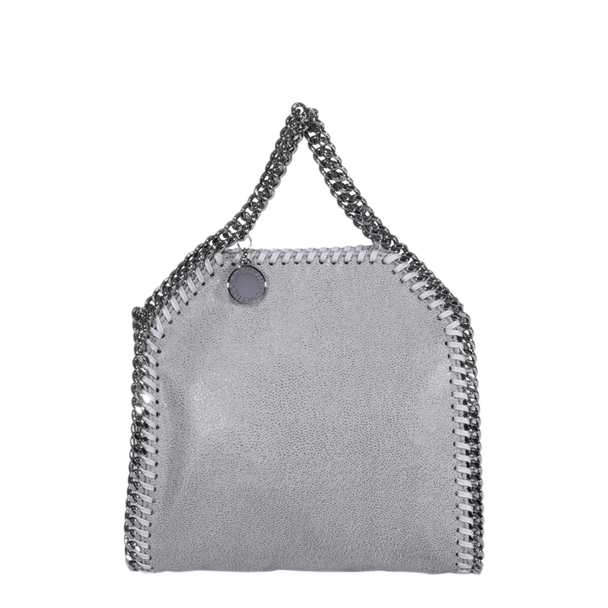 Falabella Tiny Polyester Tote - Light Grey