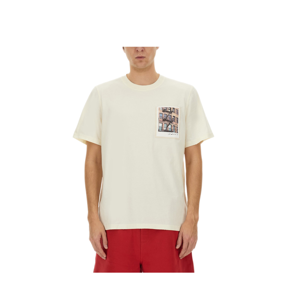 MAYFEYR - HELMUT LANG - Postcard Building T Shirt - O10HM511CMA