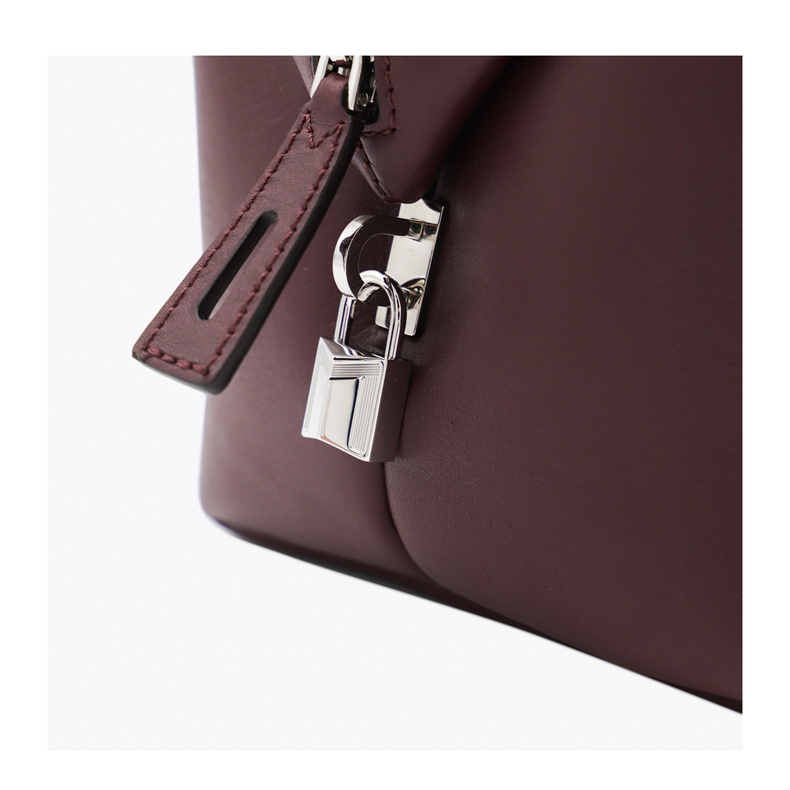 Dark Red Leather Bag