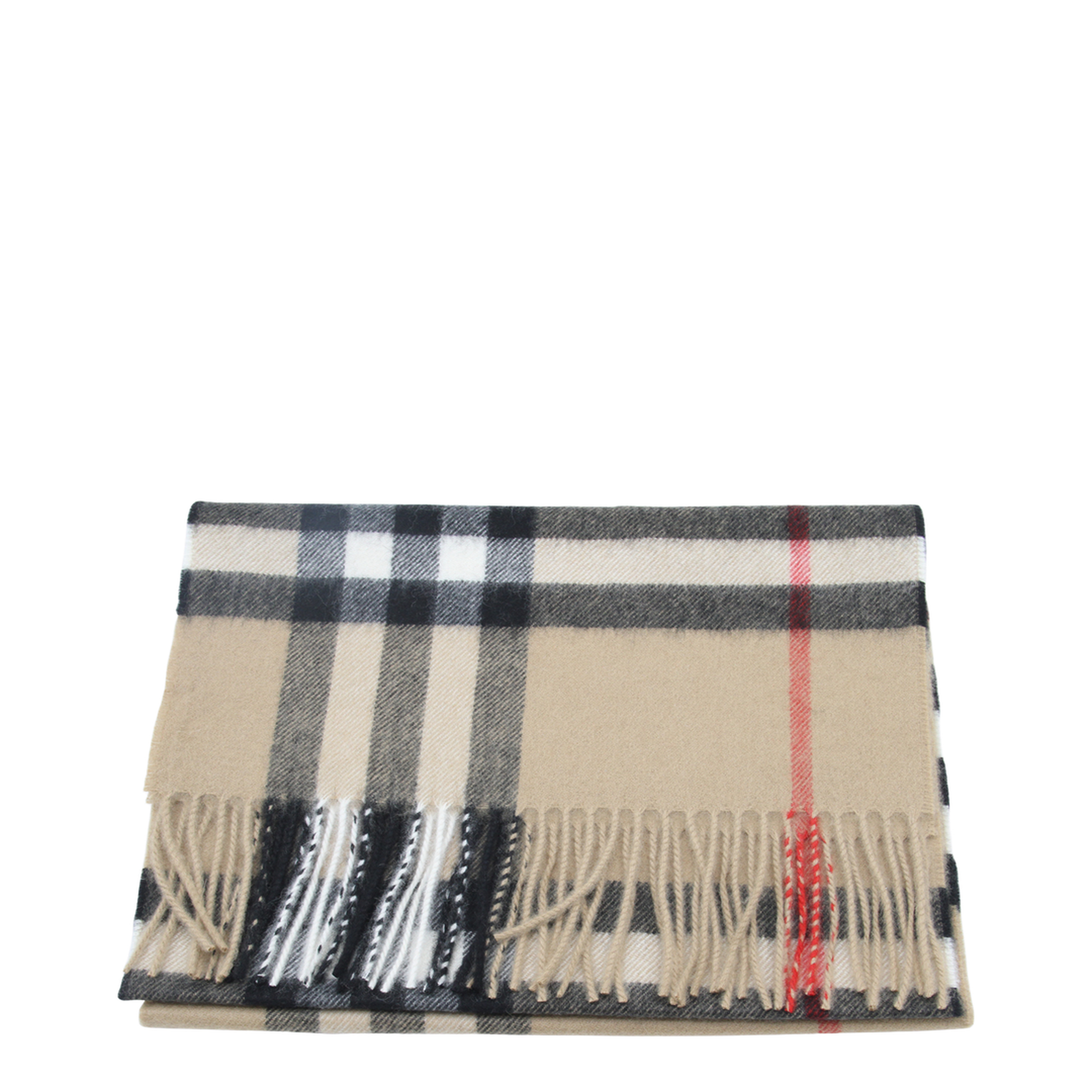 Cashmere Check Scarf