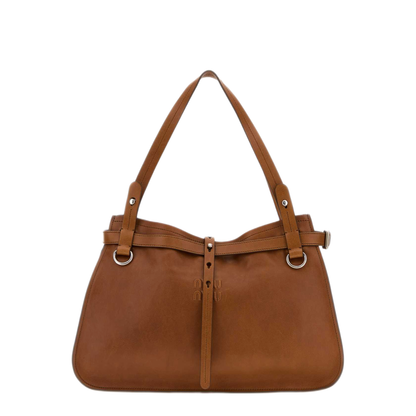 MAYFEYR - Miu Miu - Caramel Leather Shopping Bag - 5BG3402IERF0046