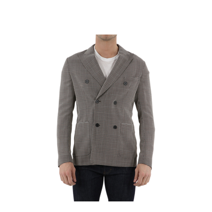 MAYFEYR - Tonello - Double Breasted Glen Plaid Jacket - 06GV0503232Q800
