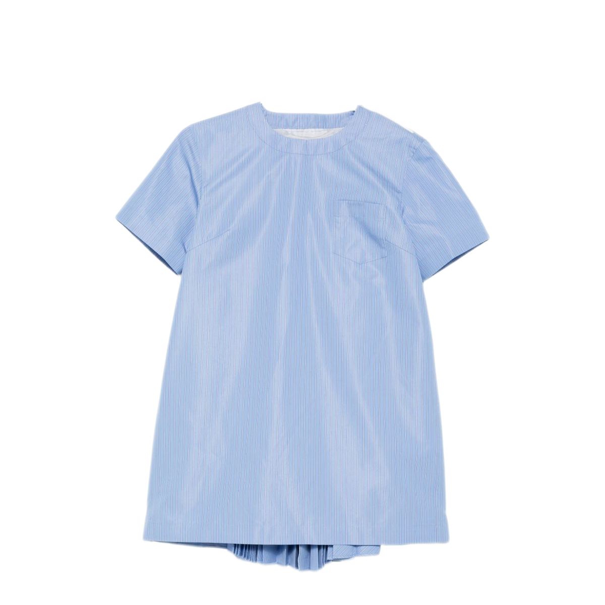 MAYFEYR - Sacai - Light Blue Pleated Back Dress - 2608543421