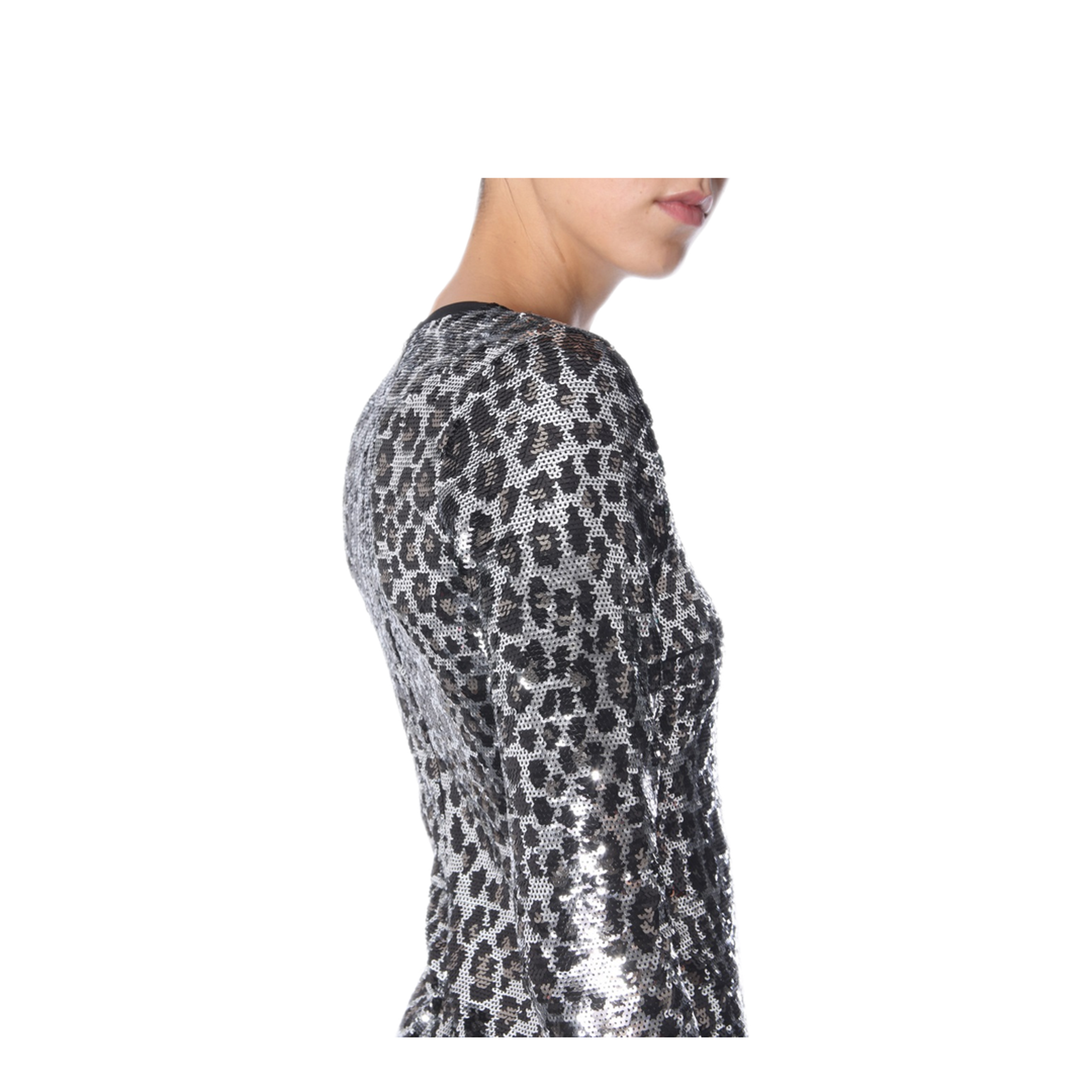 MAYFEYR - MICHAEL BY MICHAEL KORS - Leopard Dress - MF98Z4LCJE033GUNMETAL