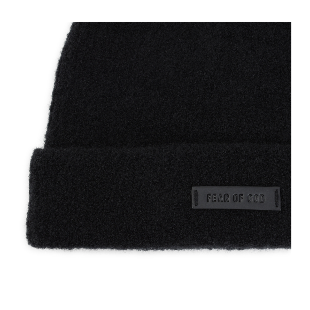 MAYFEYR - Fear Of God - Black Boucle Knit Beanie - AC000210162