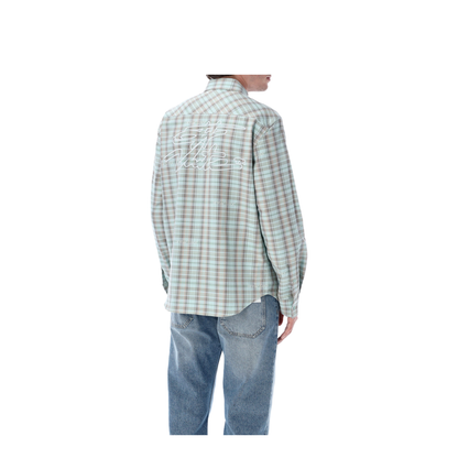 MAYFEYR - Off-White - T-Shirts And Polos Green - OMGE04MS26FAB001330