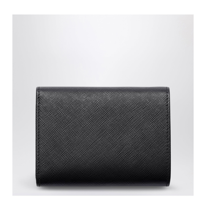 Saffiano Leather Compact Wallet