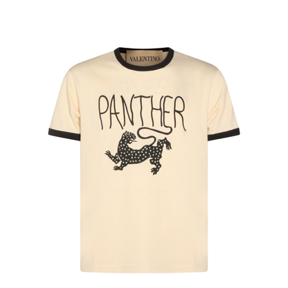 Beige Cotton T-Shirt
