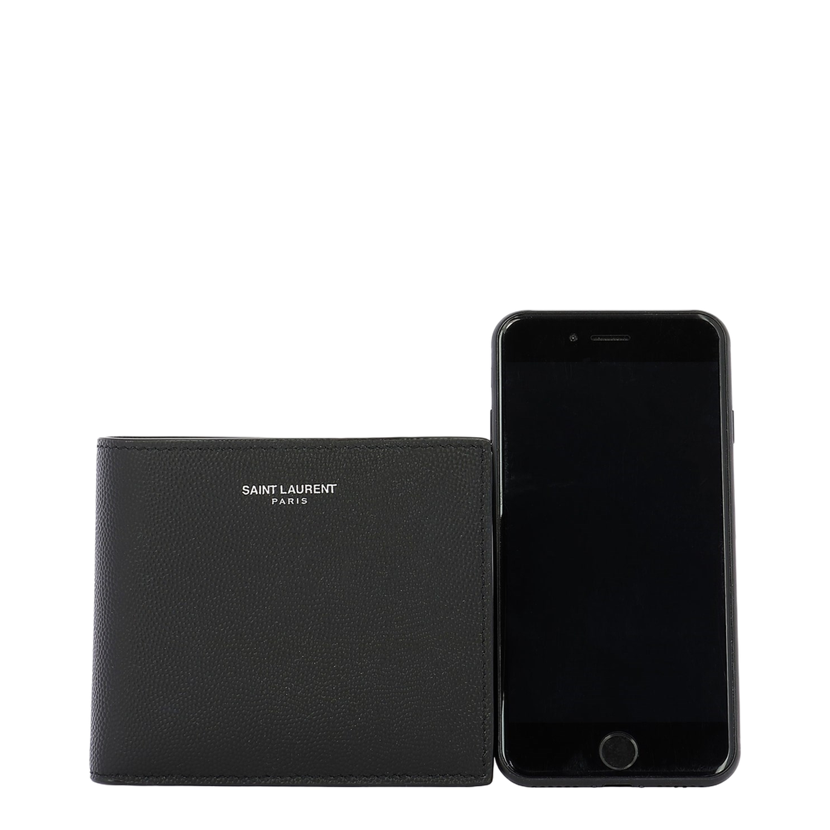Paris Leather Wallet - Black