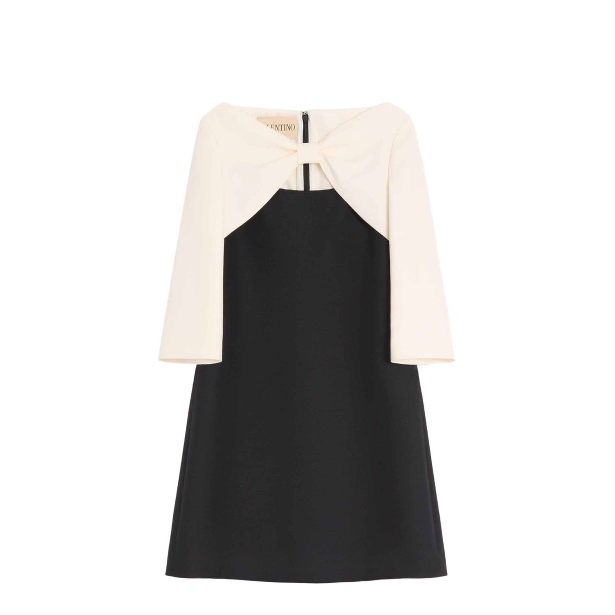 Wool And Silk Mini Dress