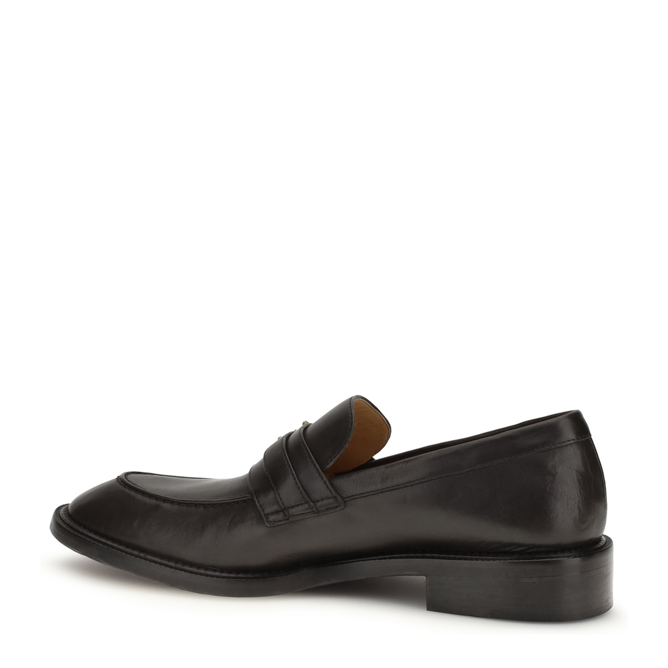 MAYFEYR - Versace - Leather Loafers With Medusa Accessory - 10233191A172911NB3J
