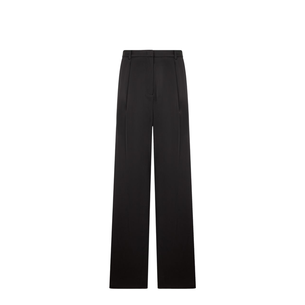MAYFEYR - Emporio Armani - Black Pleat Detail Trousers - EW003346AF17153UC001