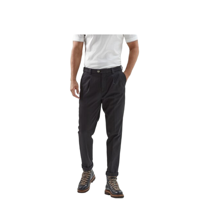 Black Cotton Pants