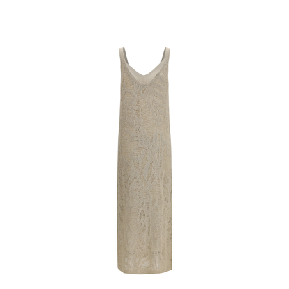 MAYFEYR - Brunello Cucinelli - Dazzling Water Lillies Dress - MDT771A92