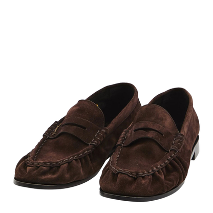 MAYFEYR - SAINT LAURENT PARIS - Le Loafer Supple In Suede - 8189082W5AA
