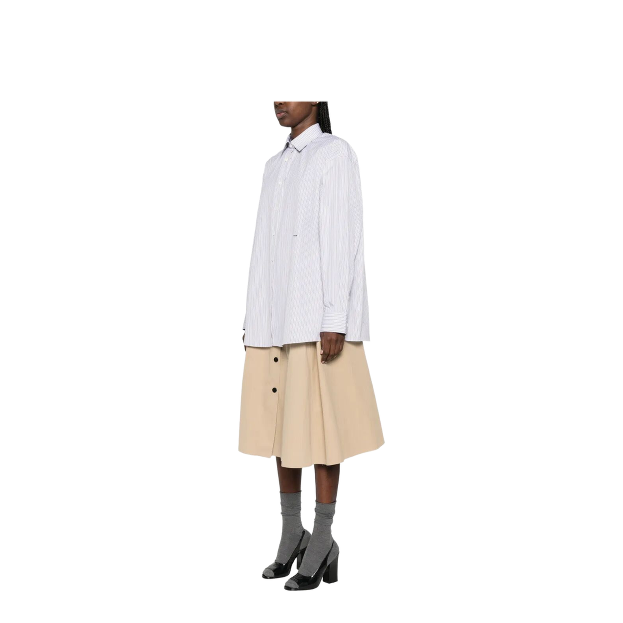 MAYFEYR - Prada - Double-Stripe Cotton Poplin Shirt - P493IRSOOO18RG