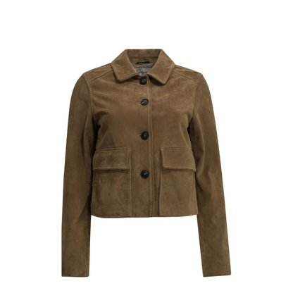 MAYFEYR - Semper - Suede Jacket - WMNSUECOACHMARRONECHIARO