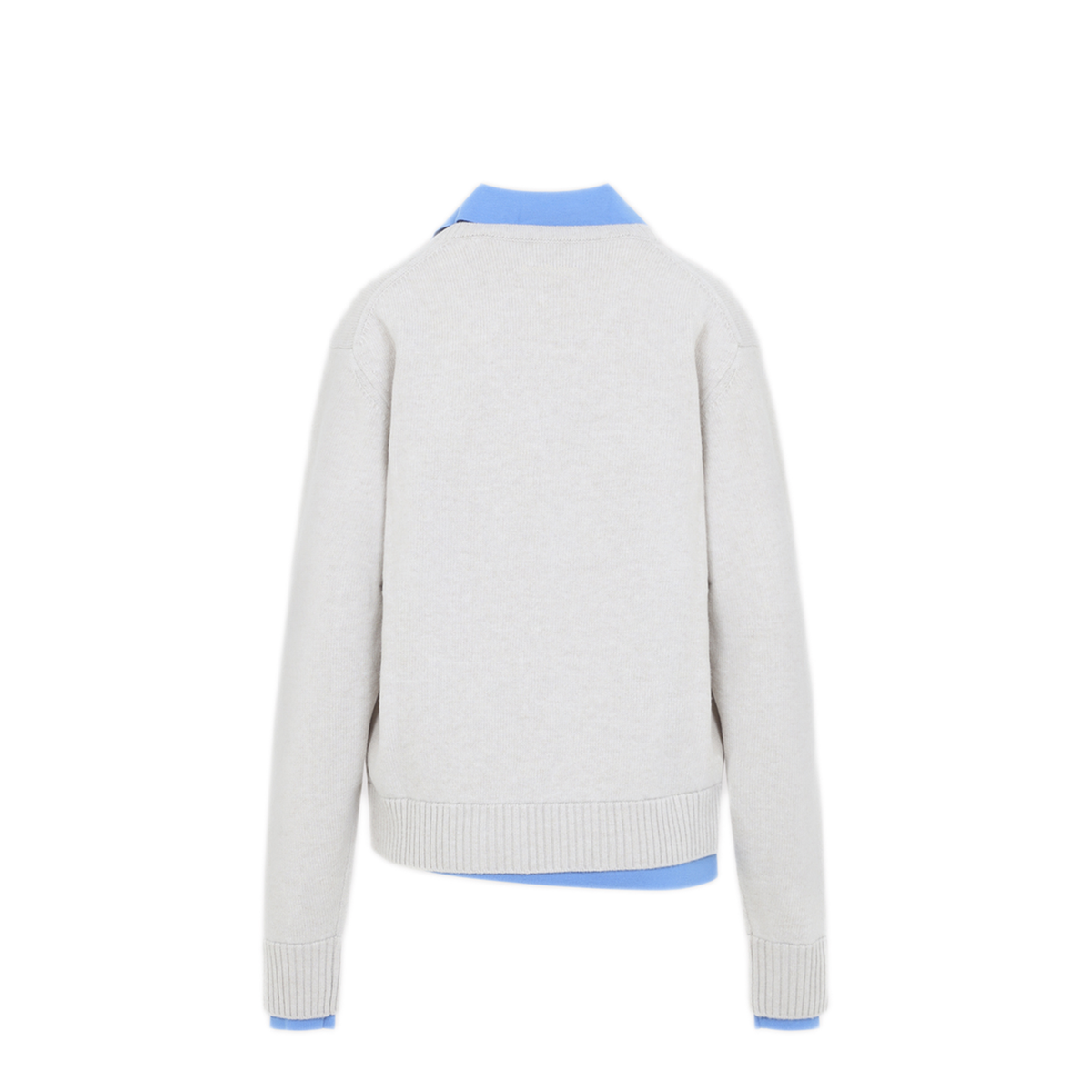 MAYFEYR - Acne Studios - Dirty White Polo Sweater - A60713DRT