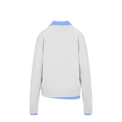 MAYFEYR - Acne Studios - Dirty White Polo Sweater - A60713DRT
