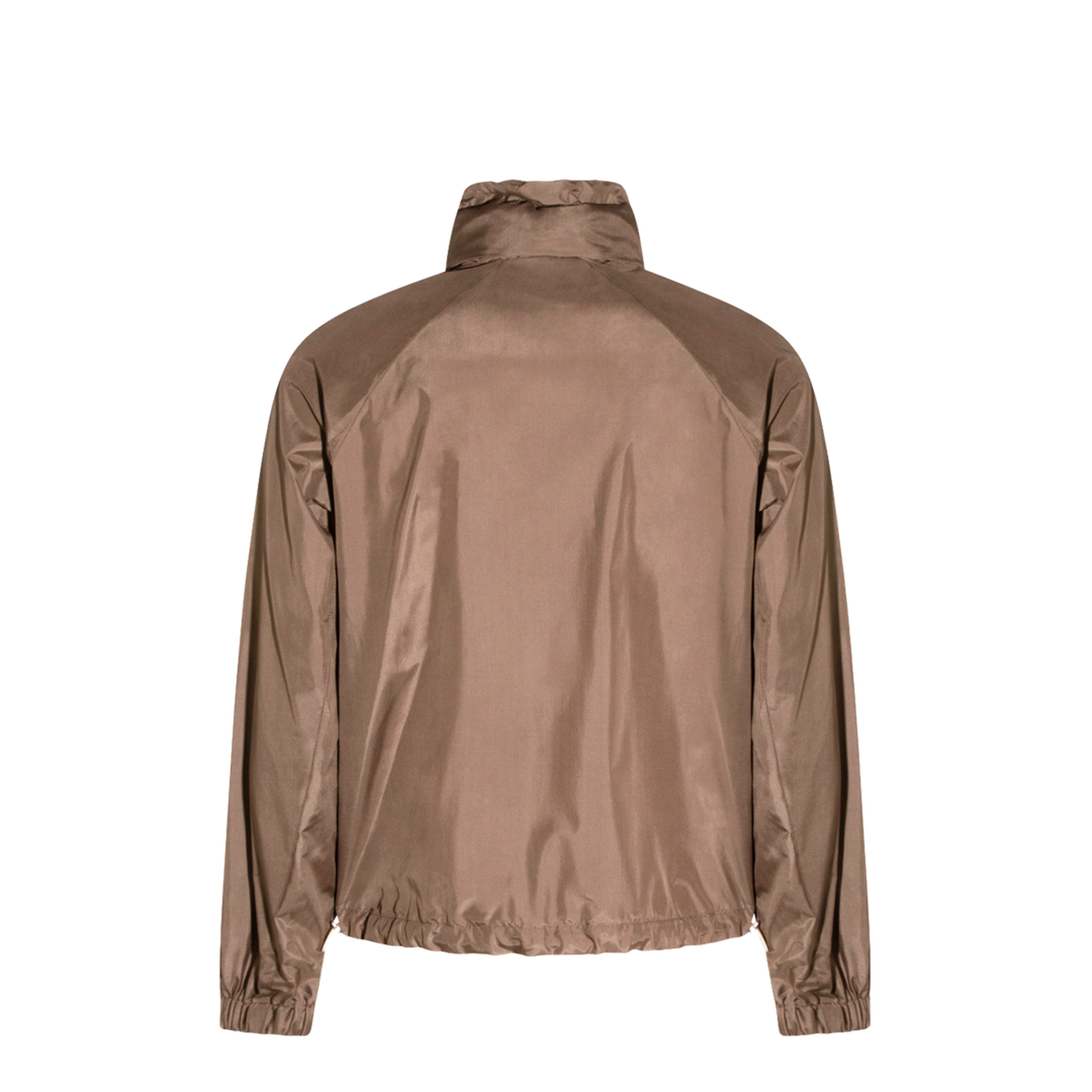 Unlined Jacket in Membrane Silk