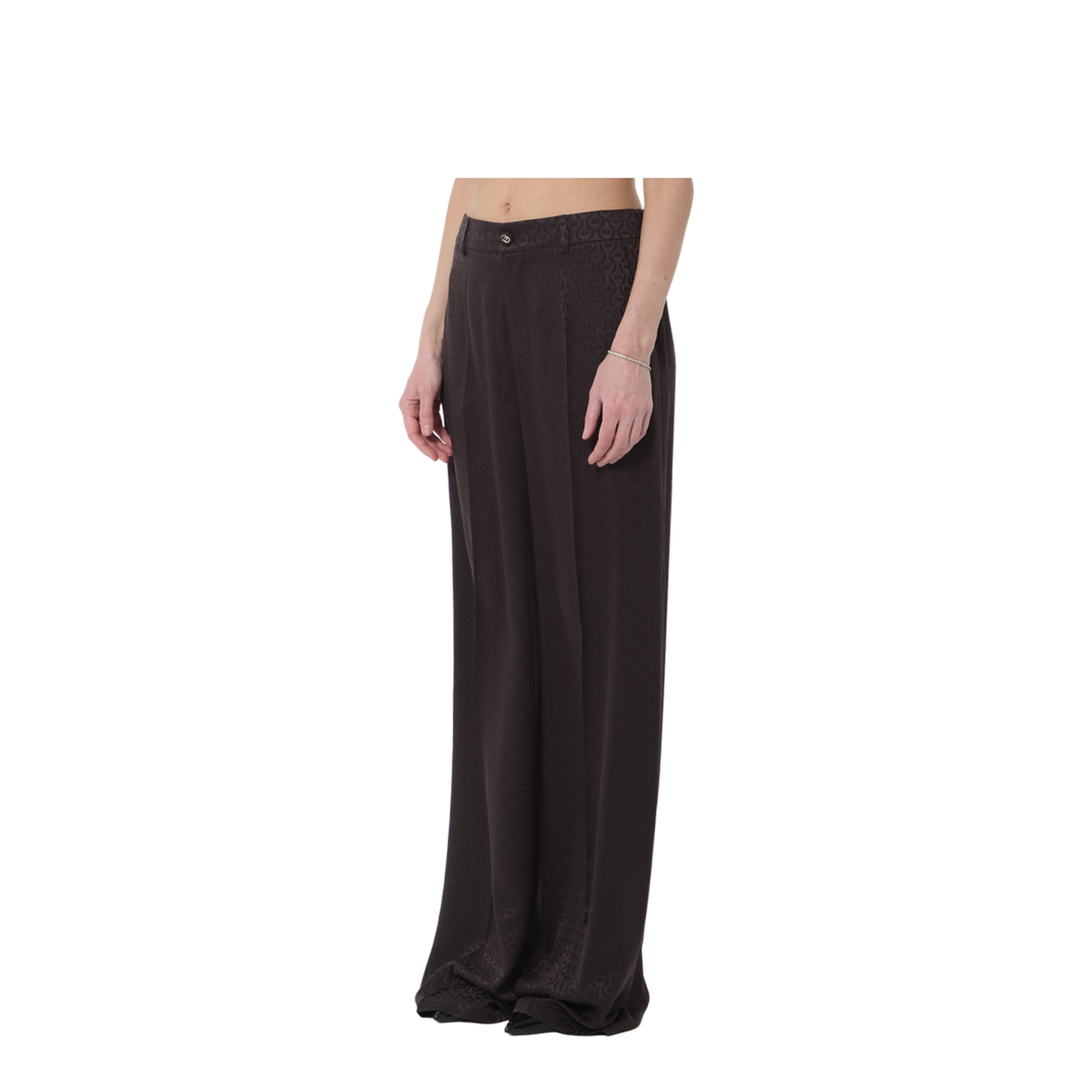 Silk Jacquard Pants
