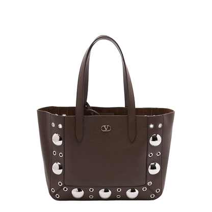 Nellcôte Medium Calf Leather Tote - Brown