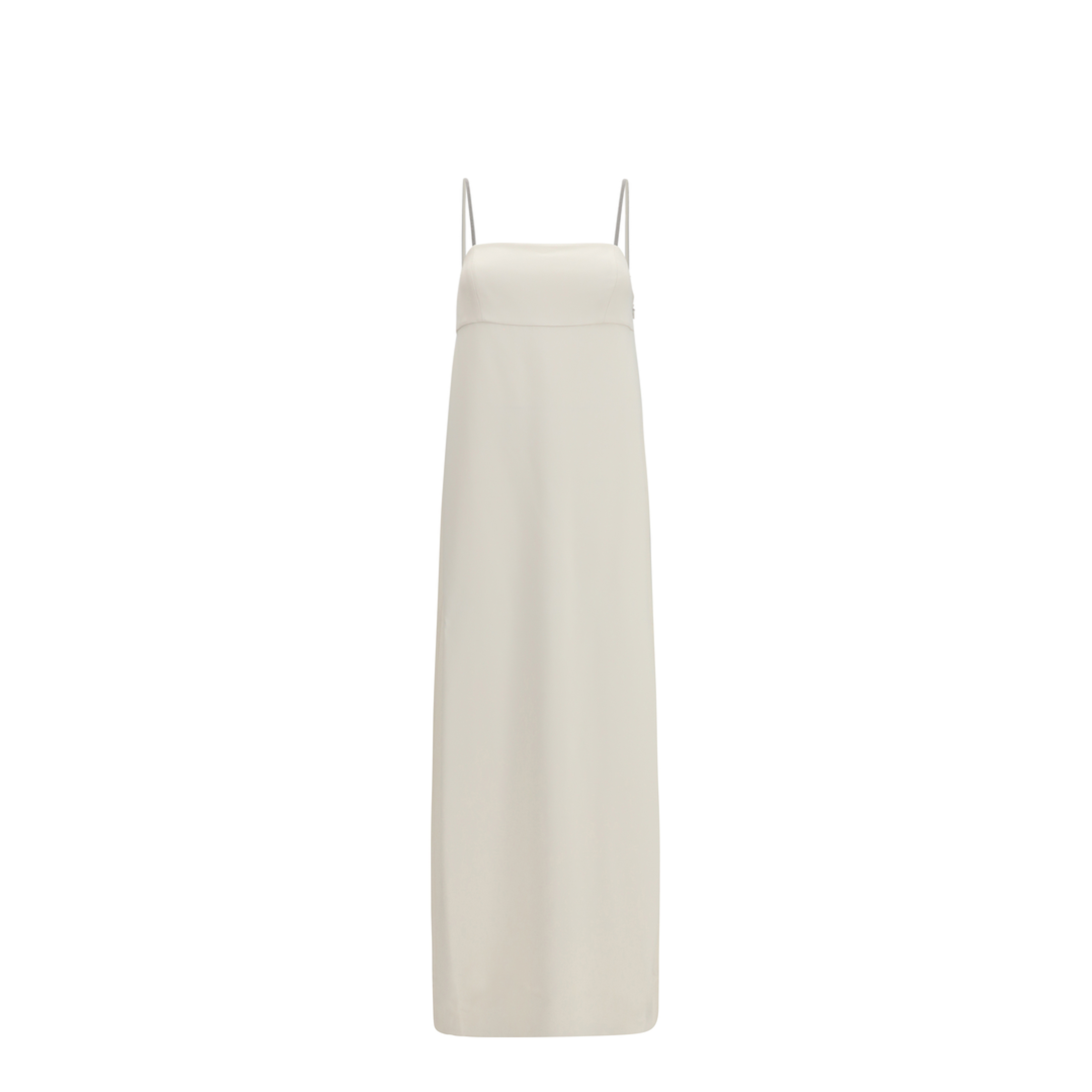 MAYFEYR - Brunello Cucinelli - Long Silk Dress With Monili Chain - MA029A5334C7936
