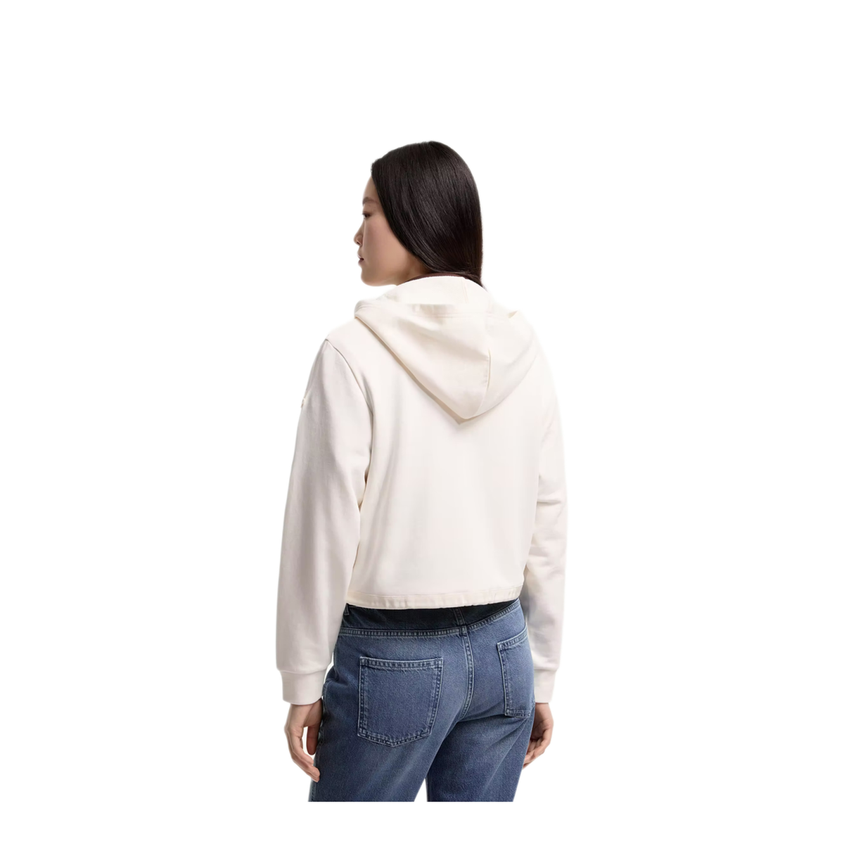 MAYFEYR - Moncler - Cotton Blend Zip Up Sweatshirt - L20938G0000589A8F034