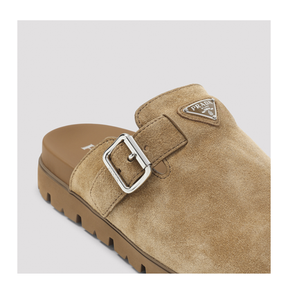 MAYFEYR - Prada - Suede Sabot - 2S3003FG000054F0401
