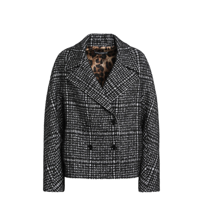 Multicolor Houndstooth Jacket