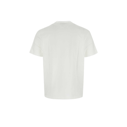 Logo Embroidery T-shirt In White