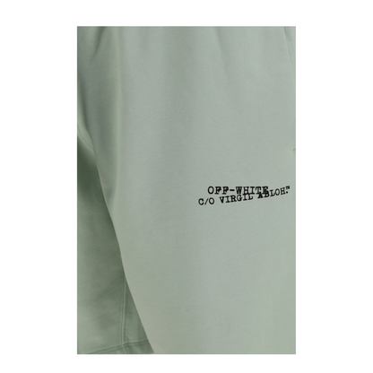 MAYFEYR - Off-White - Type Machine Arrow Skate Sweat Shorts - 44MCI013S26F00B3303030