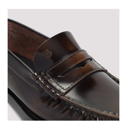 MAYFEYR - Tod's - Calf Leather Loafers - XXW34L0IO10AKTC403TORTORA
