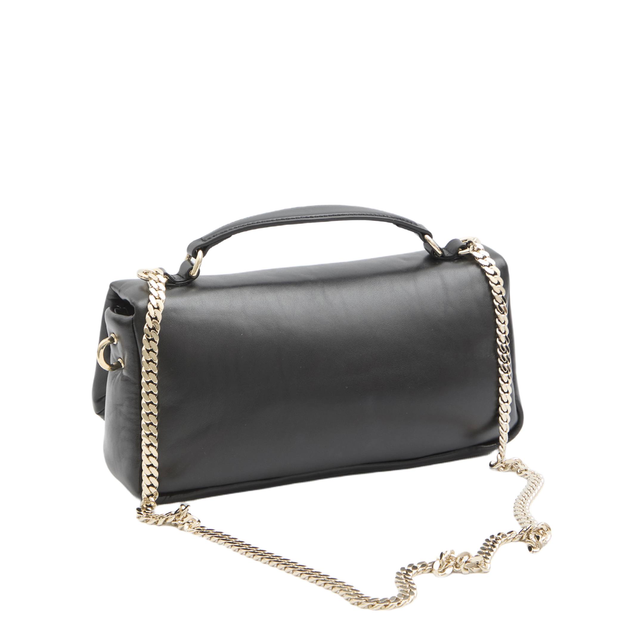Go Small Leather Shoulder Bag - Black