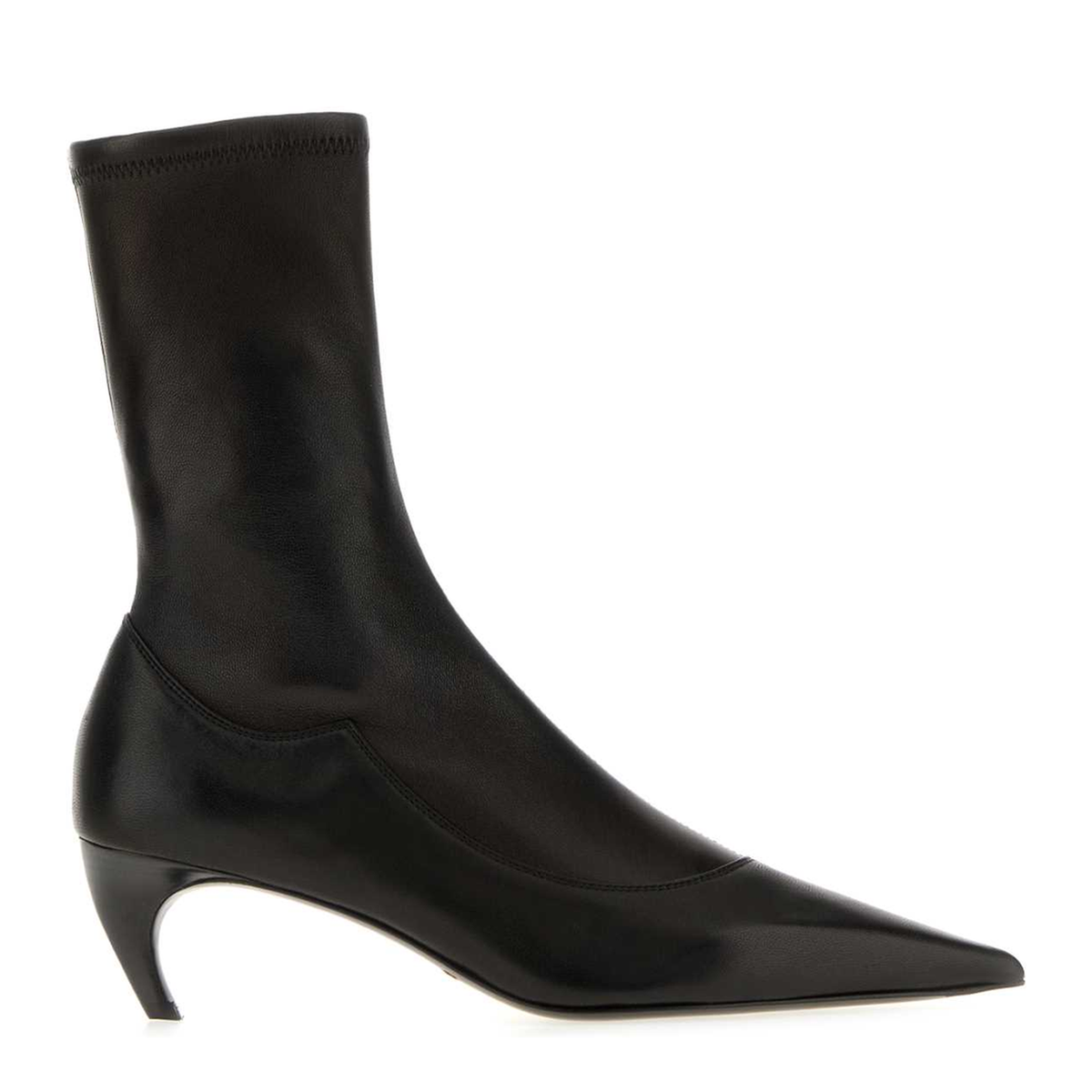 MAYFEYR - Khaite - Valerie Mid Calf Boot 55 - F1137994L994200