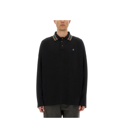 MAYFEYR - Vivienne Westwood - Long-Sleeved Polo Shirt - 2H01000QJ0009N401