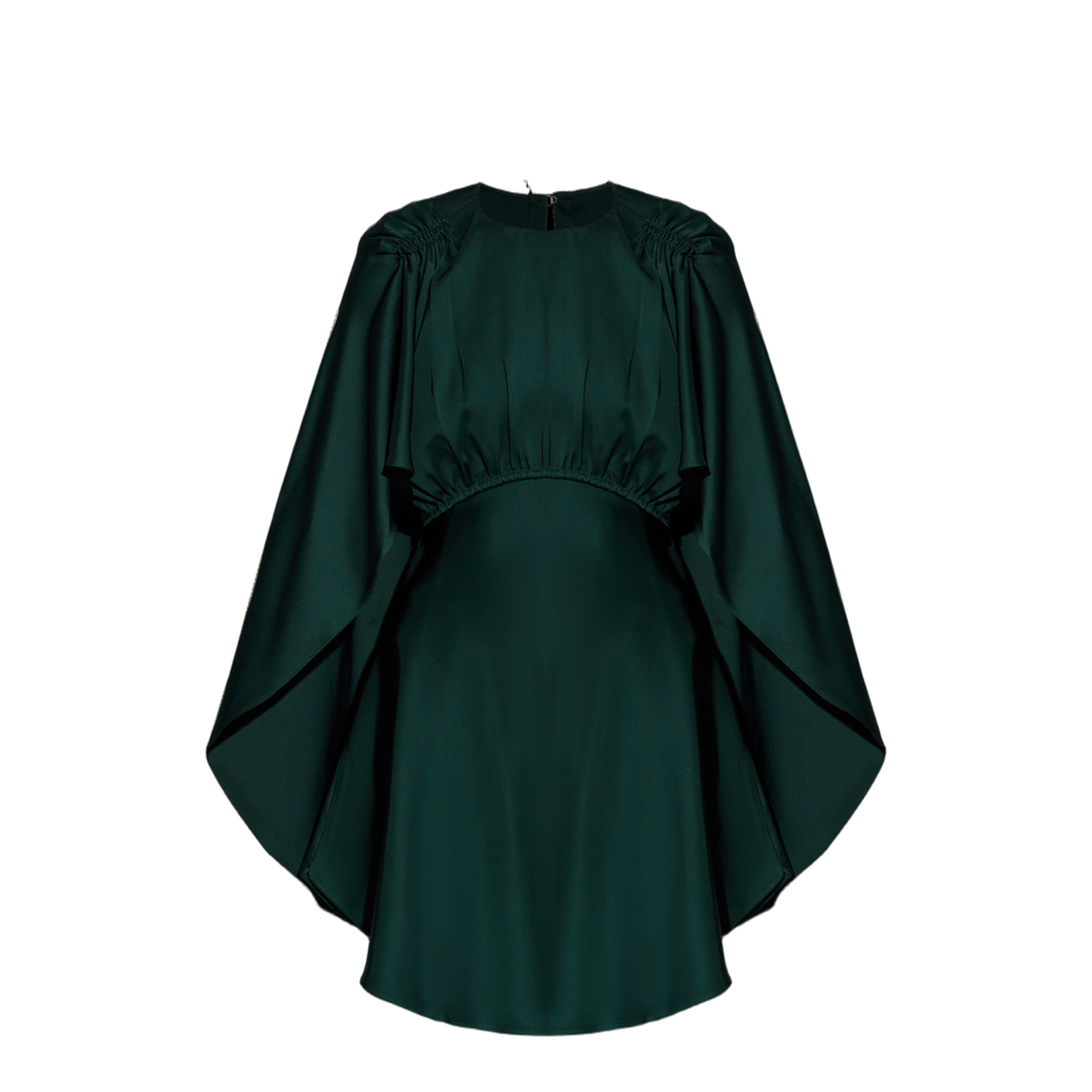 Dress with Decorative Draping