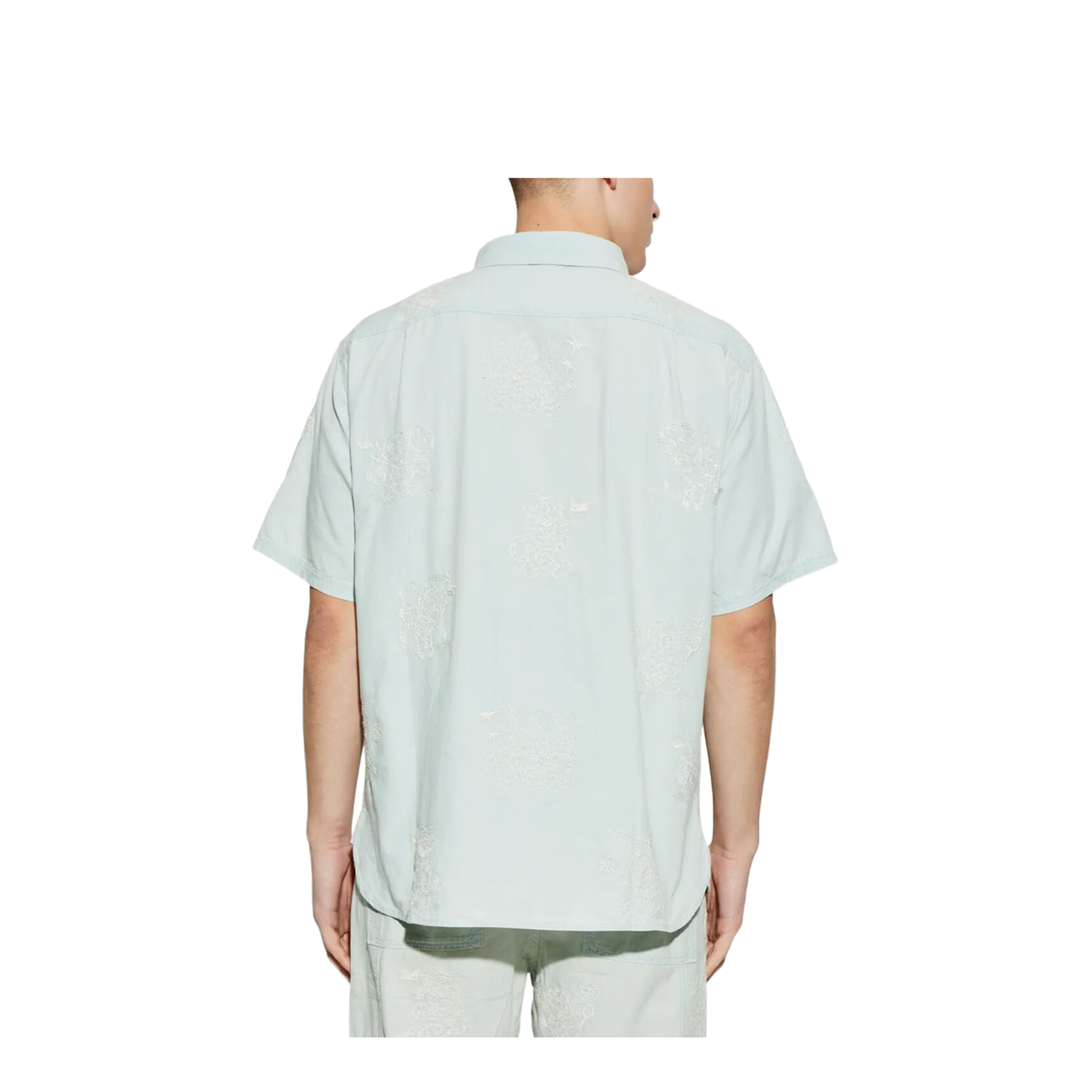 MAYFEYR - Kenzo - Cartoon Embroidered Short Sleeve Shirt - FG55DC1047F0