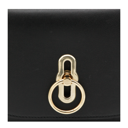 Amberley Small Supple Smooth Leather Top Handle Bag - Black