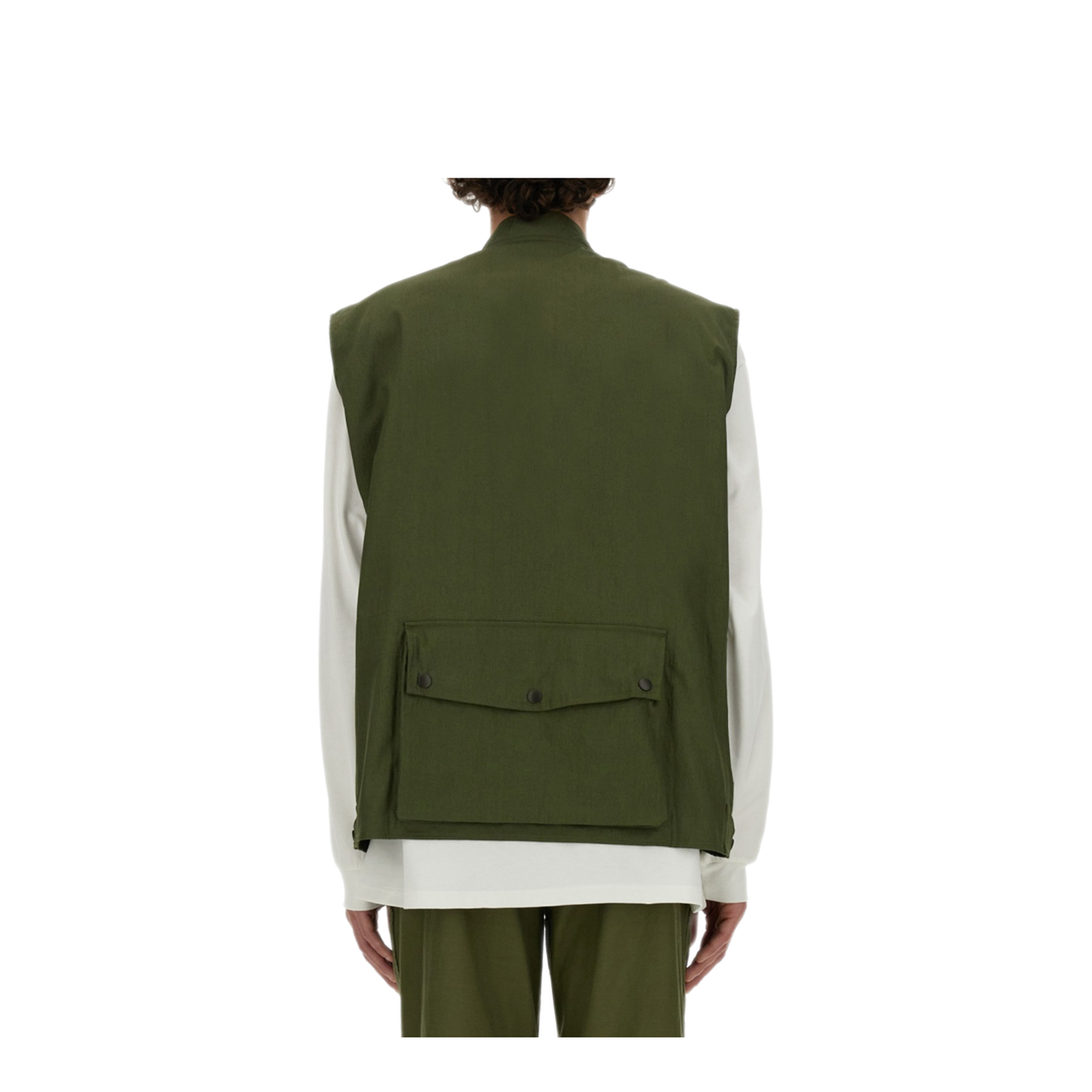MAYFEYR - Needles - Vest With Pockets - OT091AOLIVE
