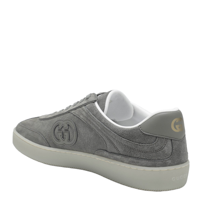 Gray Sneakers in Suede