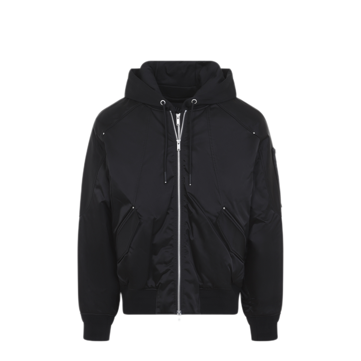 MAYFEYR - Moose Knuckles - Georgie Satin Bomber Jacket - M16MB060292
