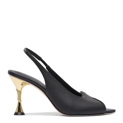 MAYFEYR - Studio Amelia - Helix 90Mm Slingback - F848CFSHELIX90BLK