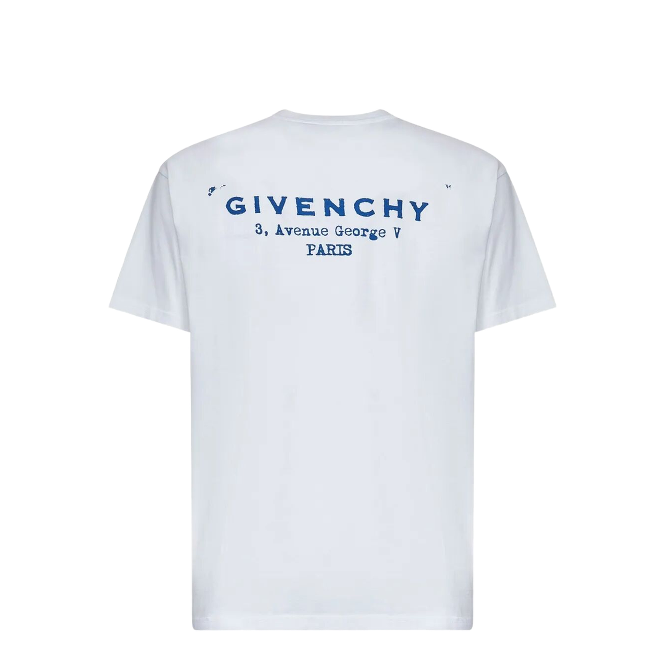 MAYFEYR - Givenchy - Cotton T-Shirt With Stamp Print - BM71NK3YRJ