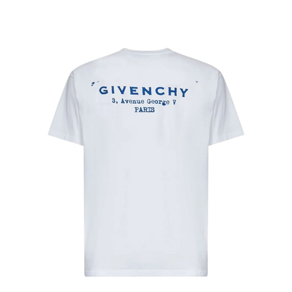 MAYFEYR - Givenchy - Cotton T-Shirt With Stamp Print - BM71NK3YRJ